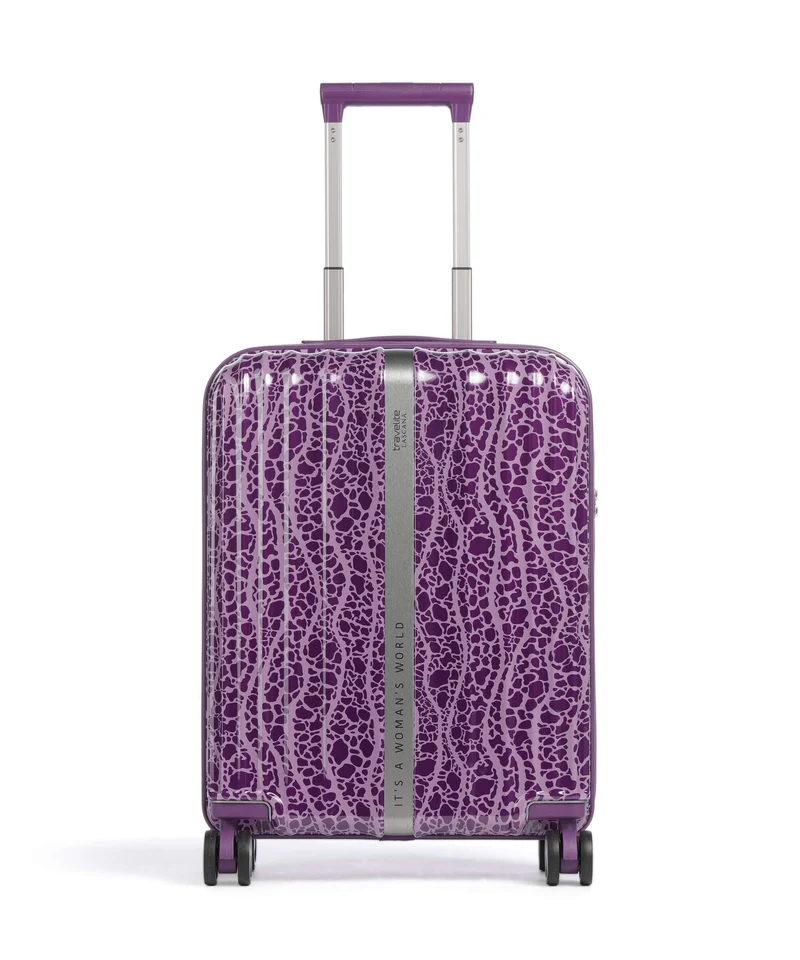 Travelite Lascana Edition Valigia trolley (4 ruote) plum