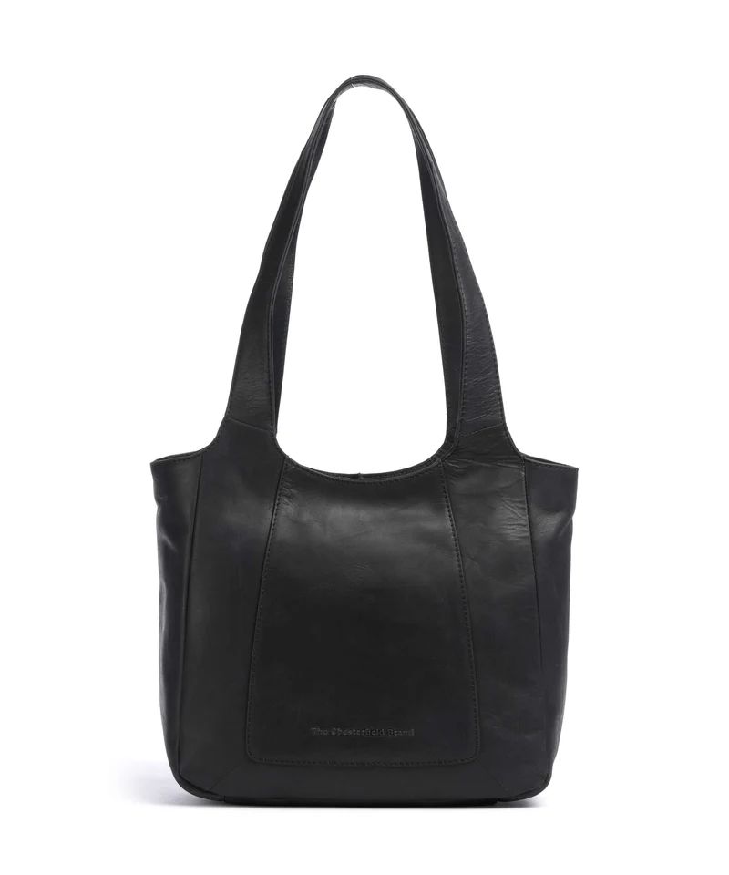 The Chesterfield Brand Wax Pull Up Cow Tofino Borsa shopper black