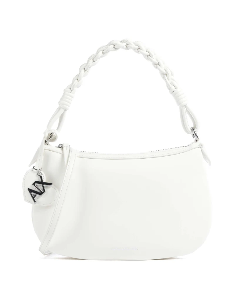 Armani Exchange Maya S Borsa a spalla off white
