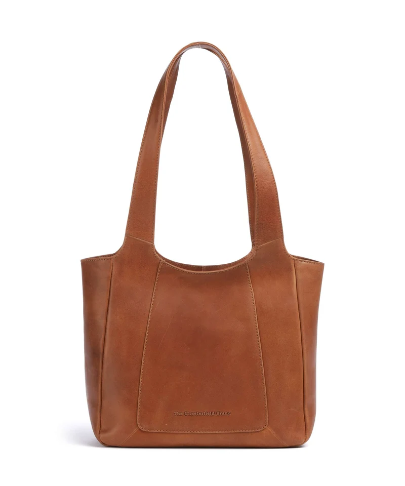 The Chesterfield Brand Wax Pull Up Cow Tofino Borsa shopper cognac