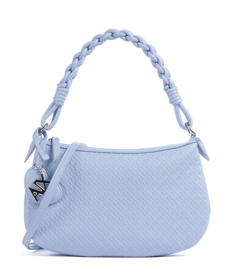 Armani Exchange Maya S Borsa a spalla glacial