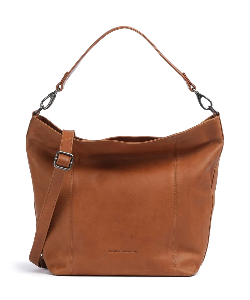 The Chesterfield Brand Wax Pull Up Cow Zira Borsa hobo cognac