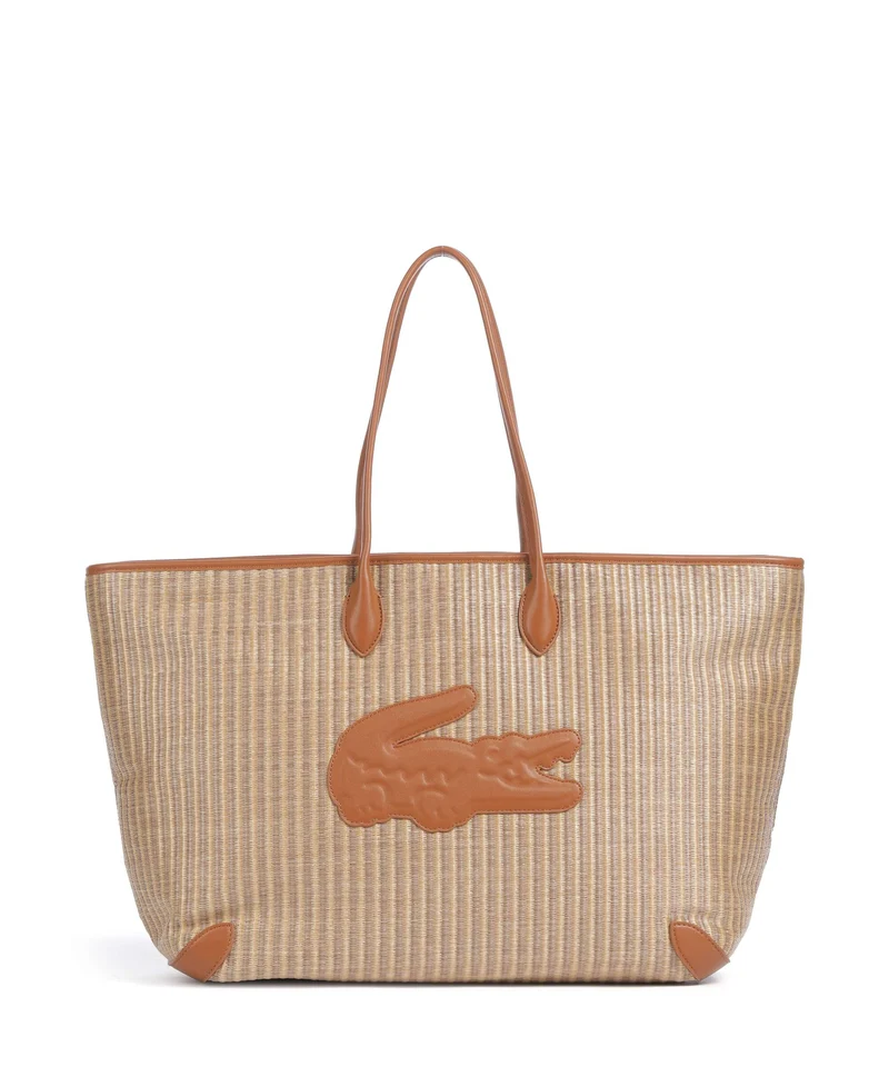Lacoste Summer Pack Borsa shopper natural/tan