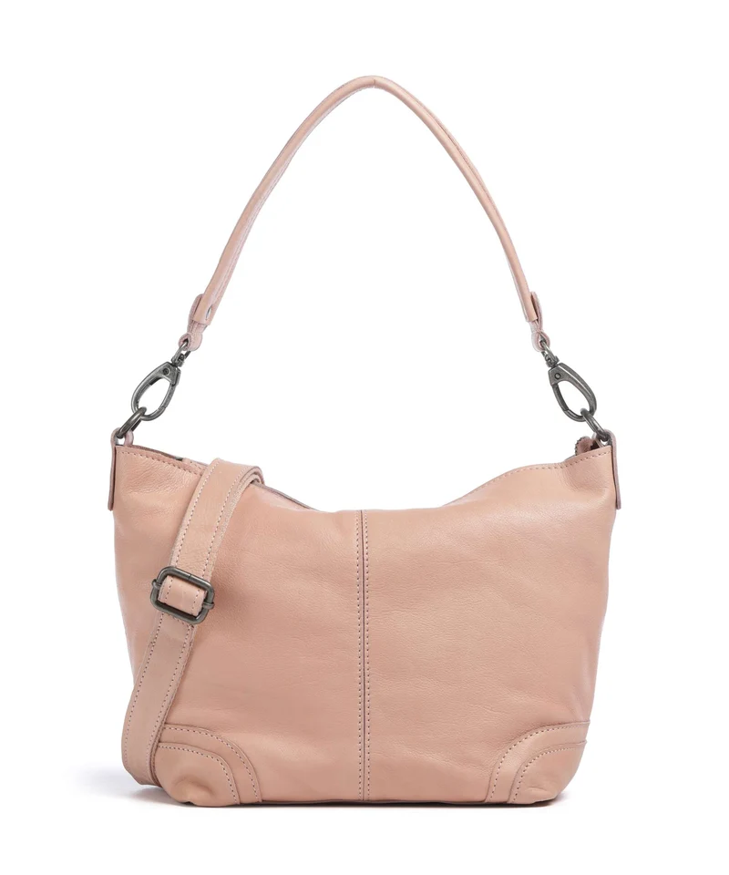 The Chesterfield Brand Washed Waxed Cow Lucy Borsa a spalla vintage rose