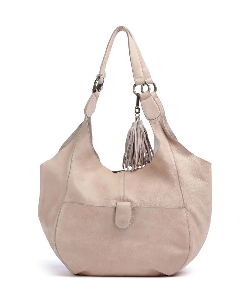 Taschendieb Wien Mariengasse 1 Borsa hobo linen rose