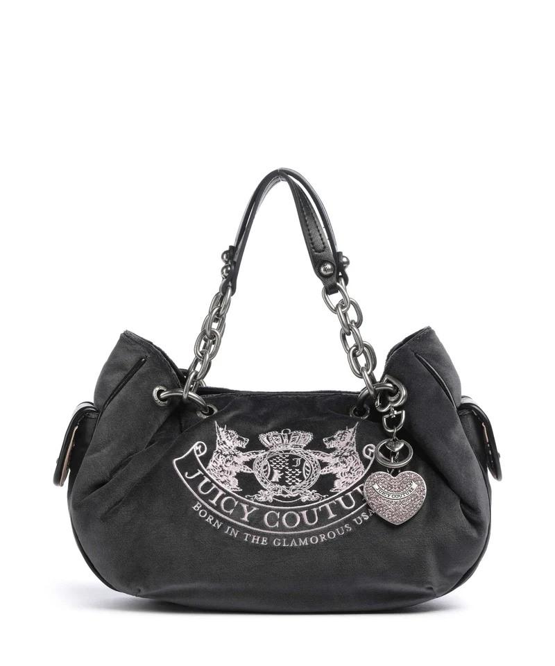 Juicy Couture Daydreamer Classic Crest M Borsa hobo grey