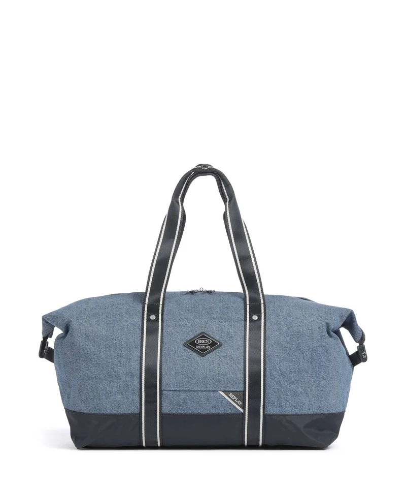 Brics Replay Medium Borsone da weekend light denim