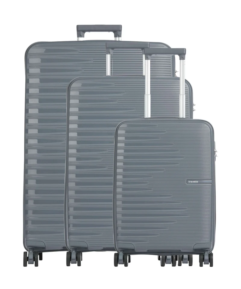 Travelite Pacific Set valigie trolley (4 ruote) anthracite