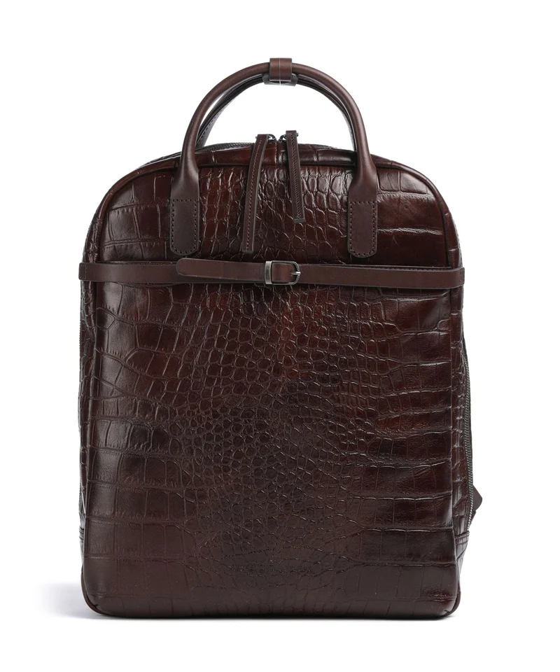 Castelijn & Beerens Croco Emma Zaino mocca