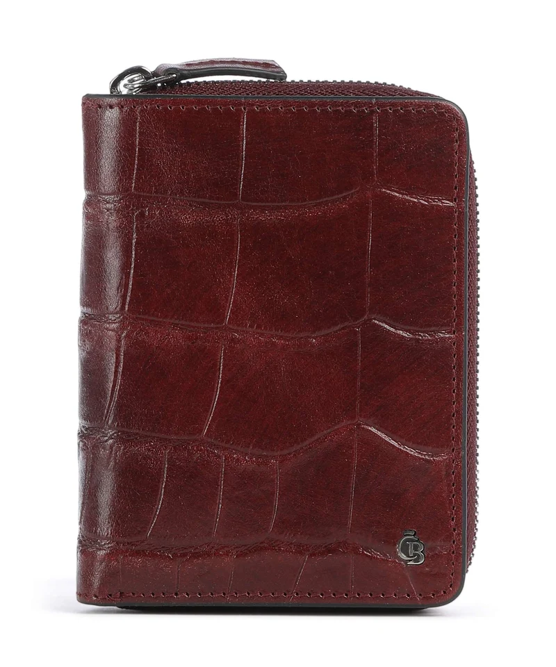 Castelijn & Beerens Croco Portafoglio red