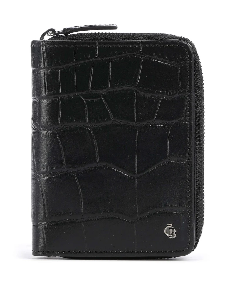 Castelijn & Beerens Croco Portafoglio black