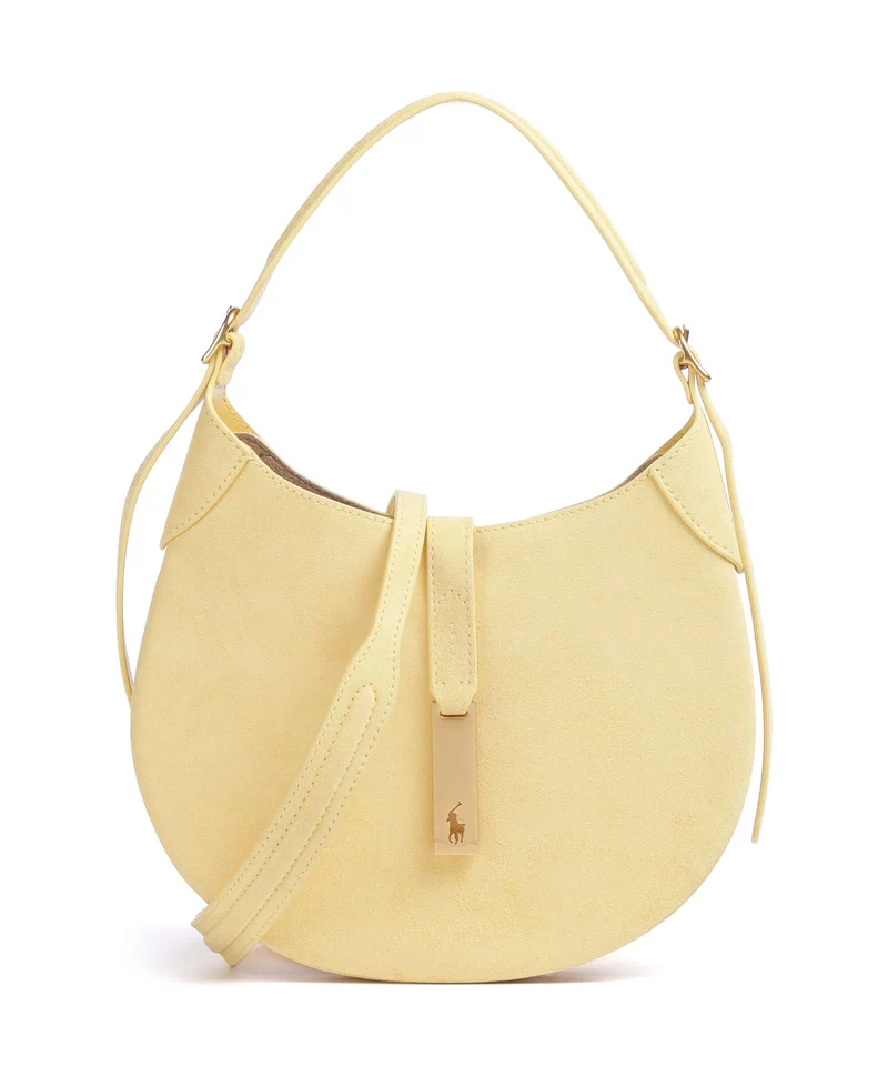 Polo Ralph Lauren ID Collection Small Borsa a spalla lemon meringue