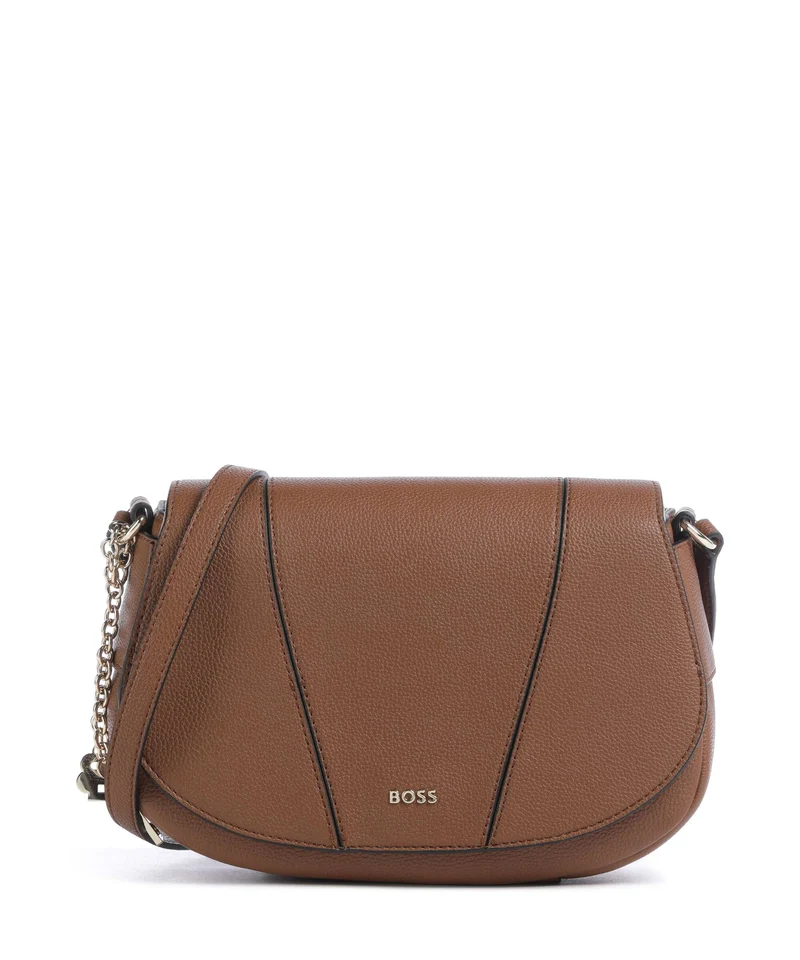 BOSS Salley Borsa a tracolla medium brown