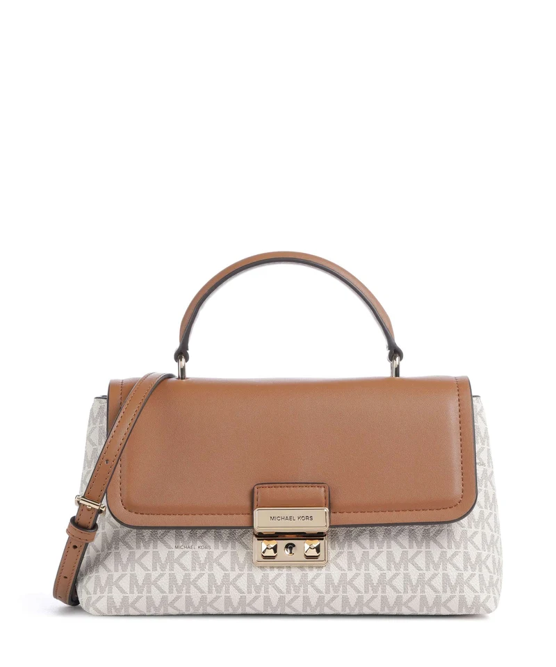 Michael Kors Tribeca Medium Borsa a mano vanilla/acrn