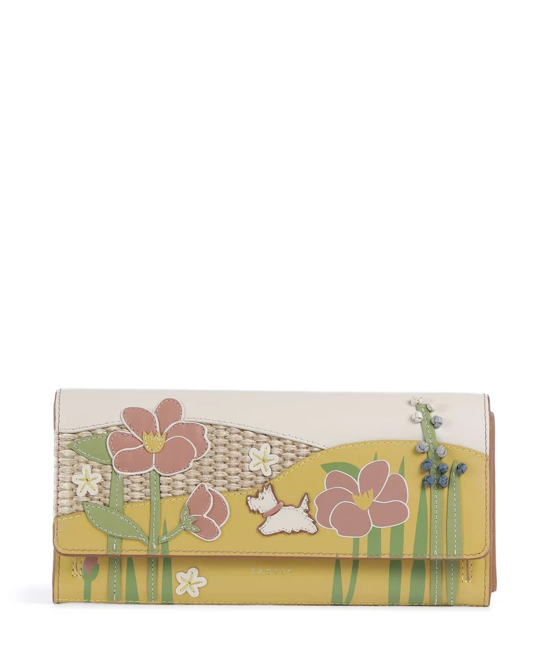 Radley London Spring Blooms Portafoglio salt