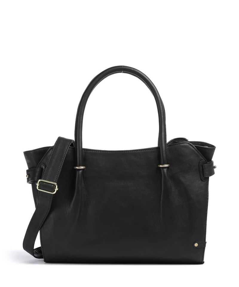 Depeche Golden Chic Borsa shopper black