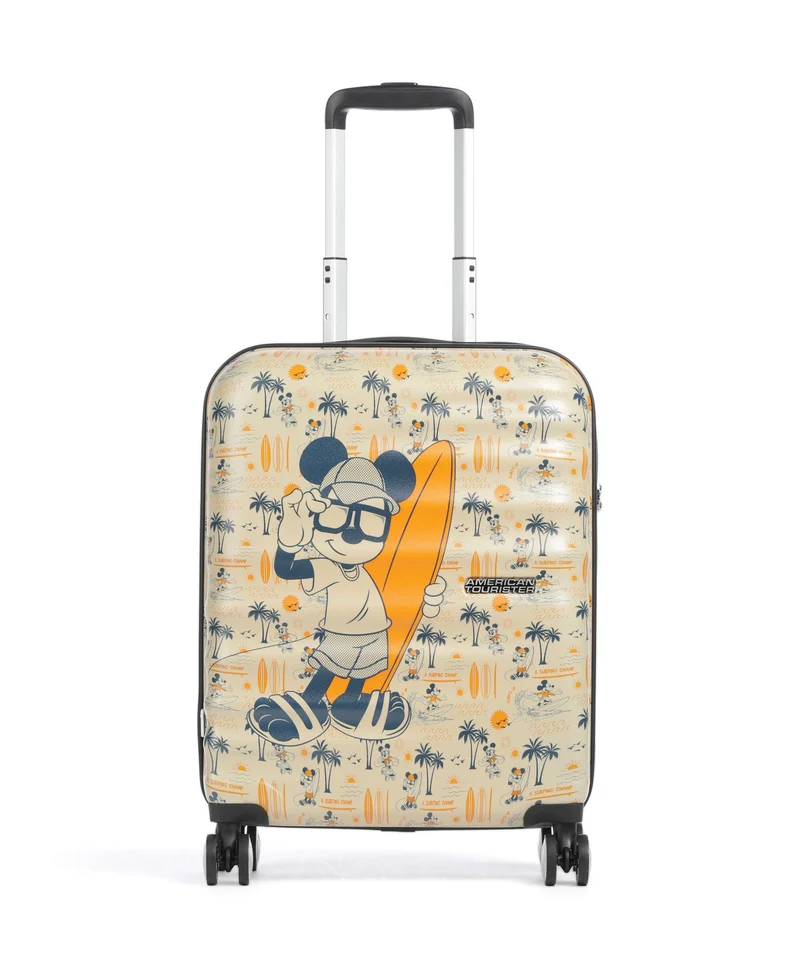 American Tourister Wavebreaker Disney Valigia trolley (4 ruote) mickey super surfer