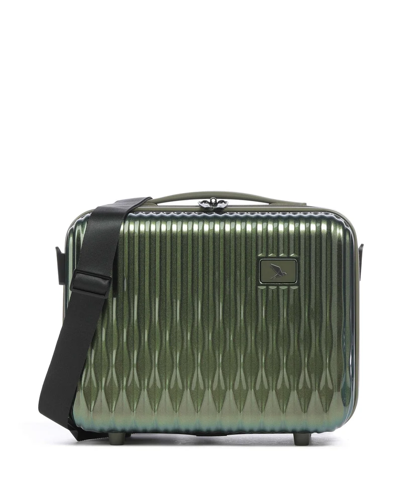 Pack Easy Flow Borsa per cosmetici bronze green