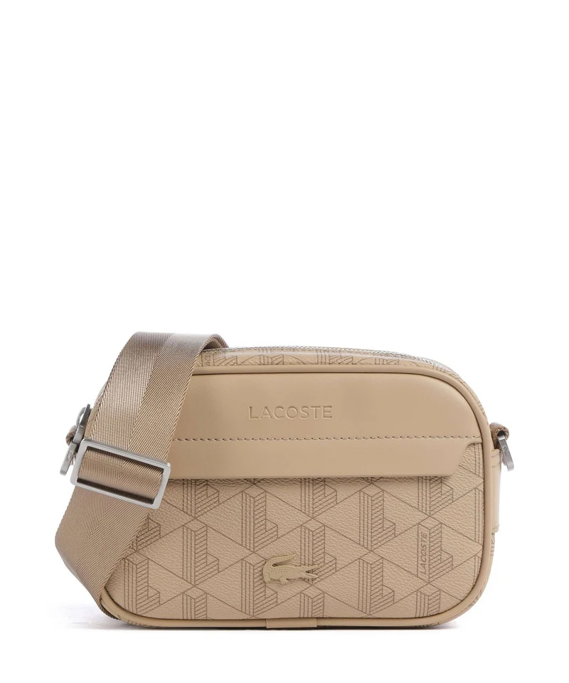 Lacoste The Blend Borsa a tracolla monogram/viennois/otter
