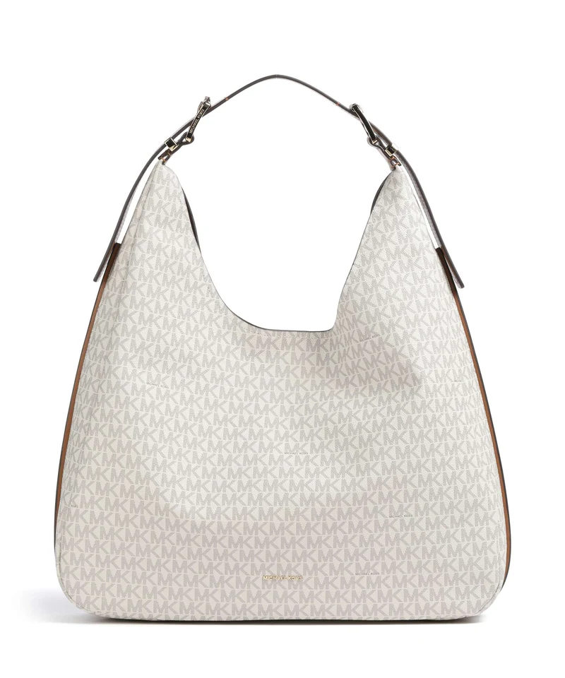 Michael Kors Nolita Large Borsa hobo vanilla/acorn