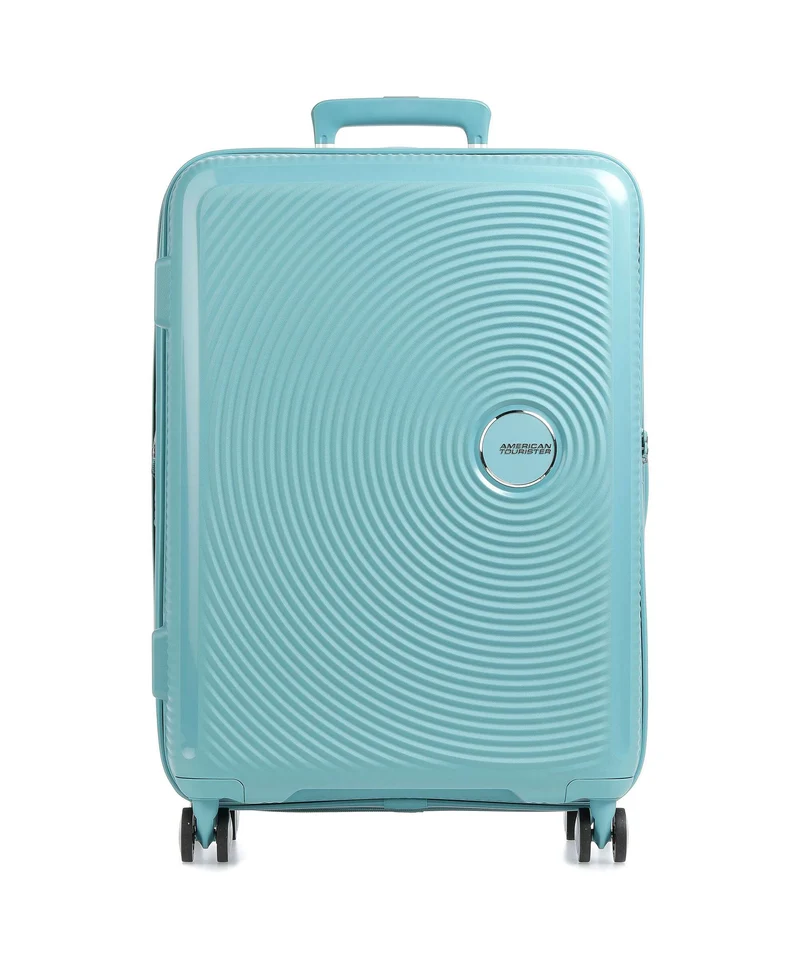 American Tourister Soundbox Valigia trolley (4 ruote) turquoise tonic