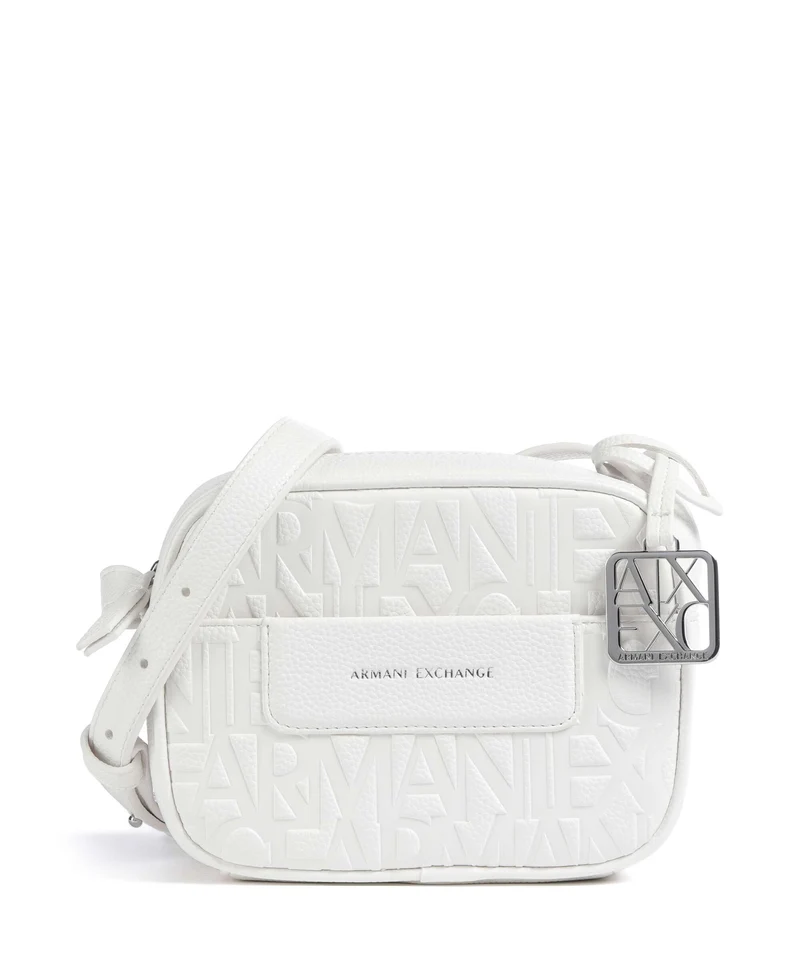 Armani Exchange Liz Borsa a tracolla off white