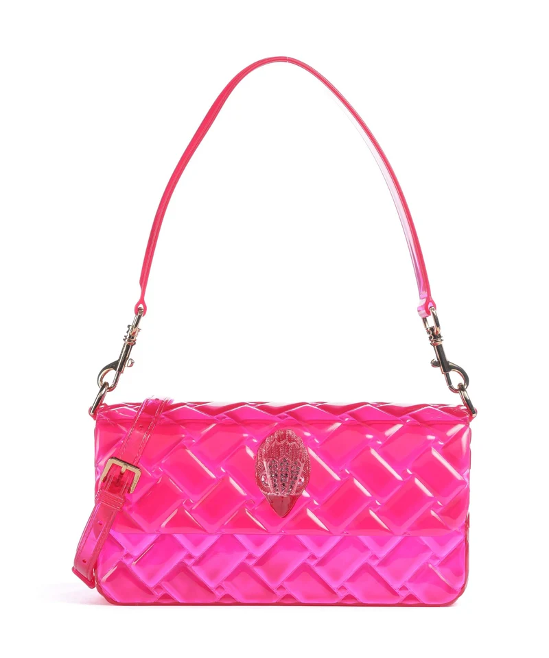 Kurt Geiger Jelly Kensington Borsa a spalla fuchsia