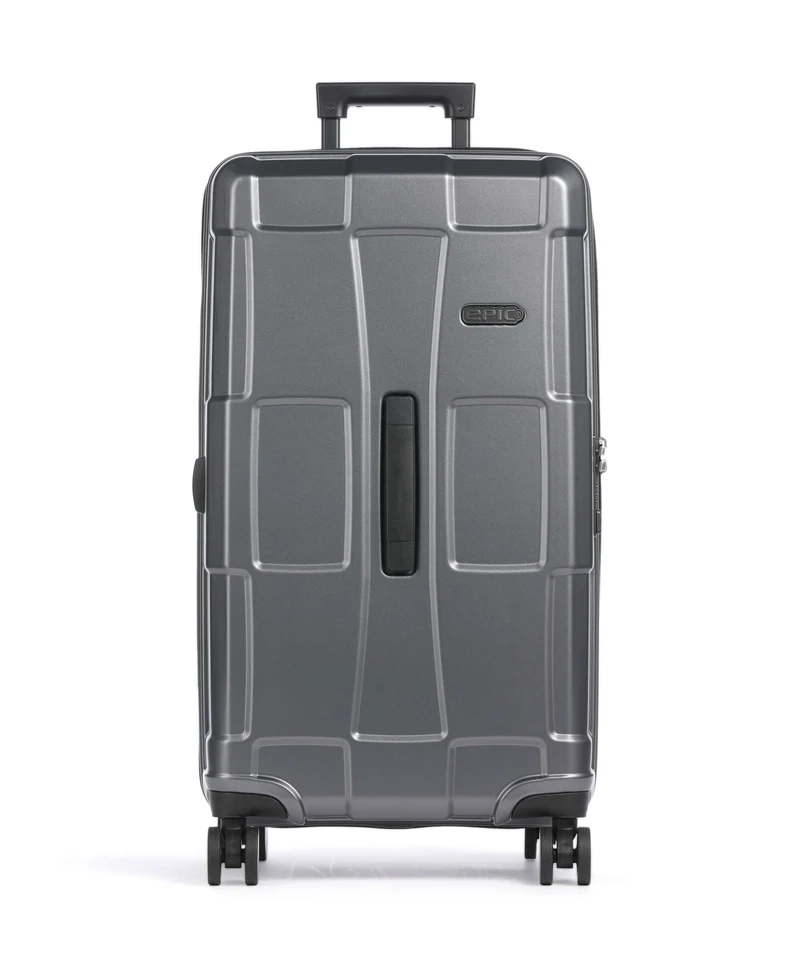 Epic Crate Trunks Valigia trolley (4 ruote) stealthgrey