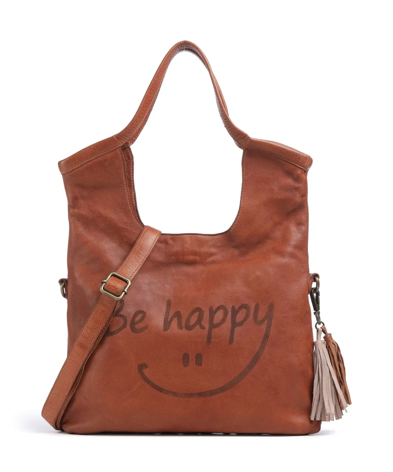 Taschendieb Wien Fröhlichgasse 2 Borsa shopper cognac