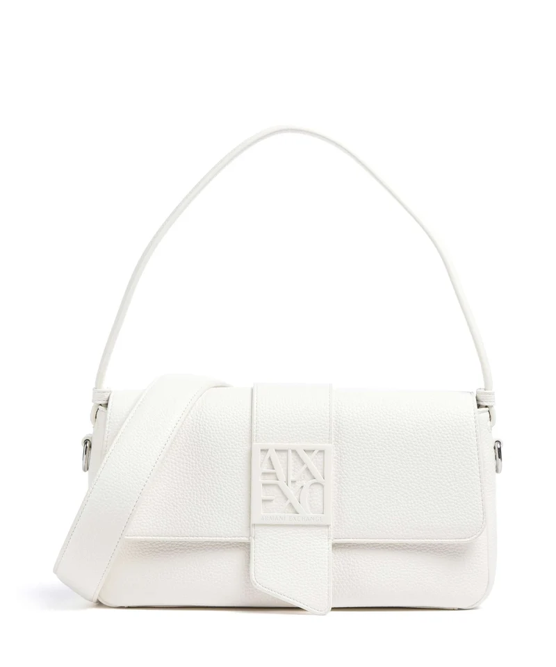 Armani Exchange Susy Soft Borsa a spalla off white