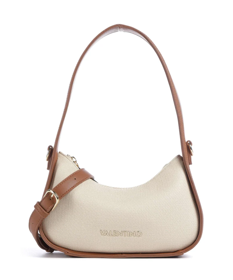 Valentino Bags Atena Re Borsa a spalla naturale/cuoio