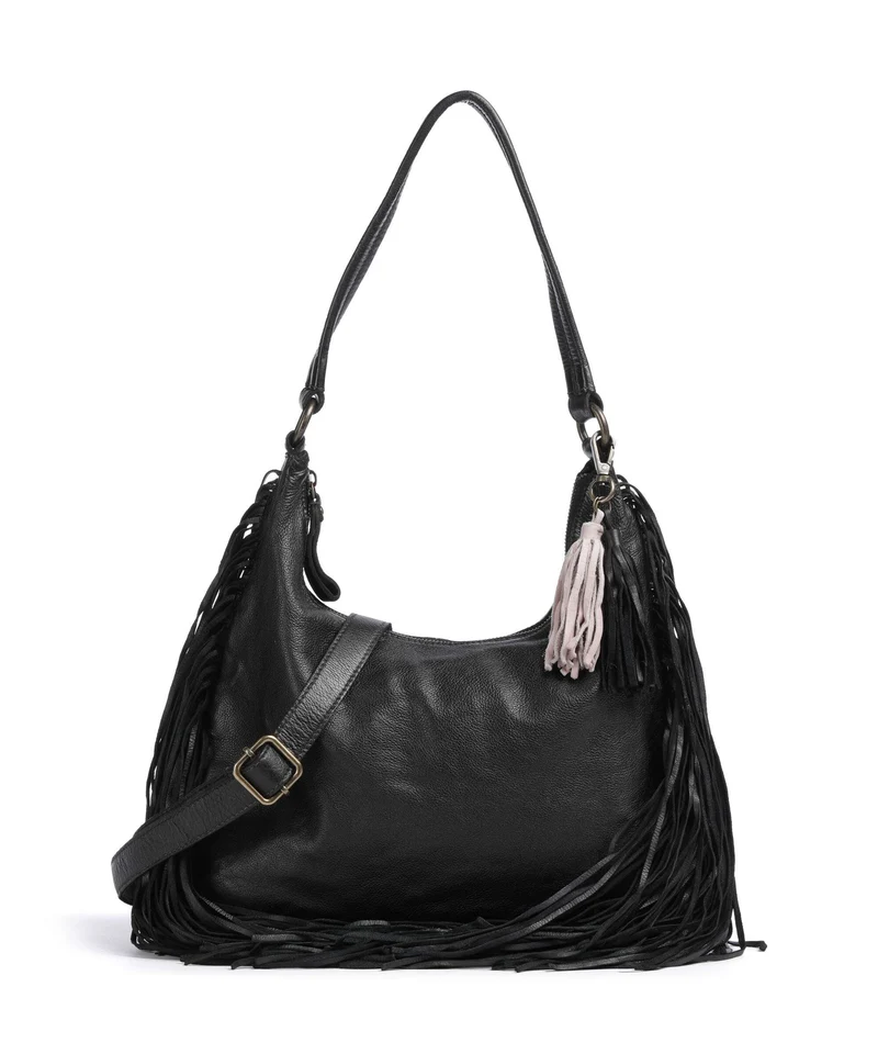 Taschendieb Wien Löwengasse 5x Borsa hobo black bean