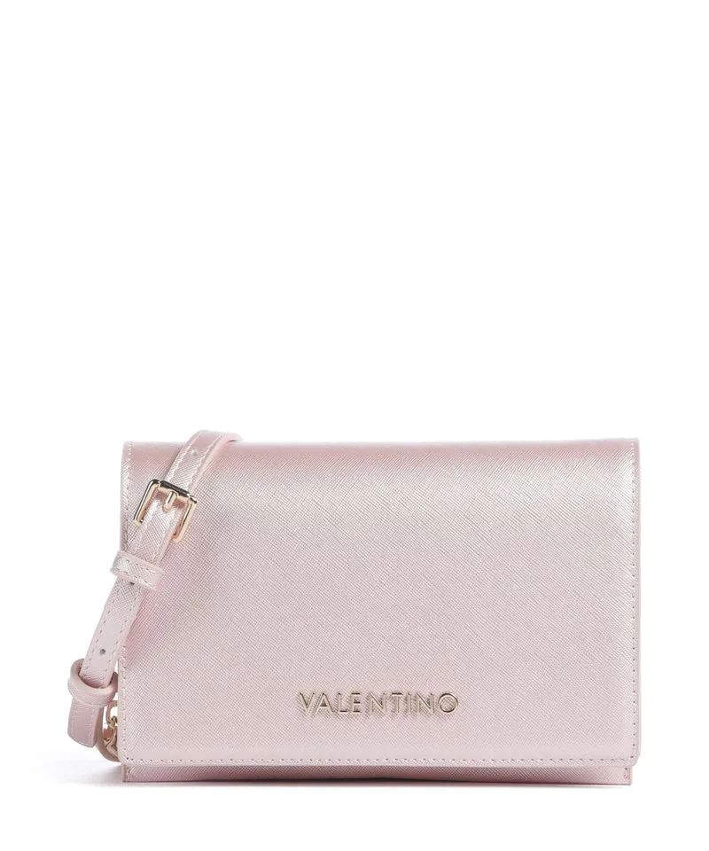 Valentino Bags Portafoglio rosa metallizzato