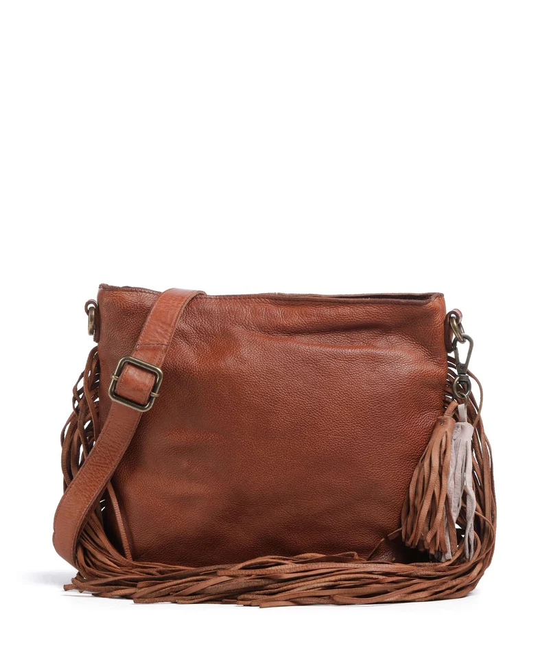 Taschendieb Wien Löwengasse 4x Borsa a tracolla cognac