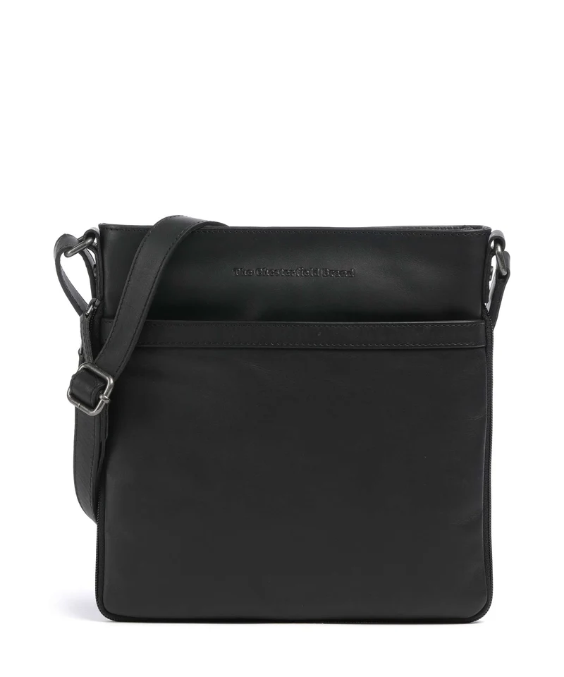 The Chesterfield Brand Wax Pull Up Cow Mirea Borsa a tracolla black