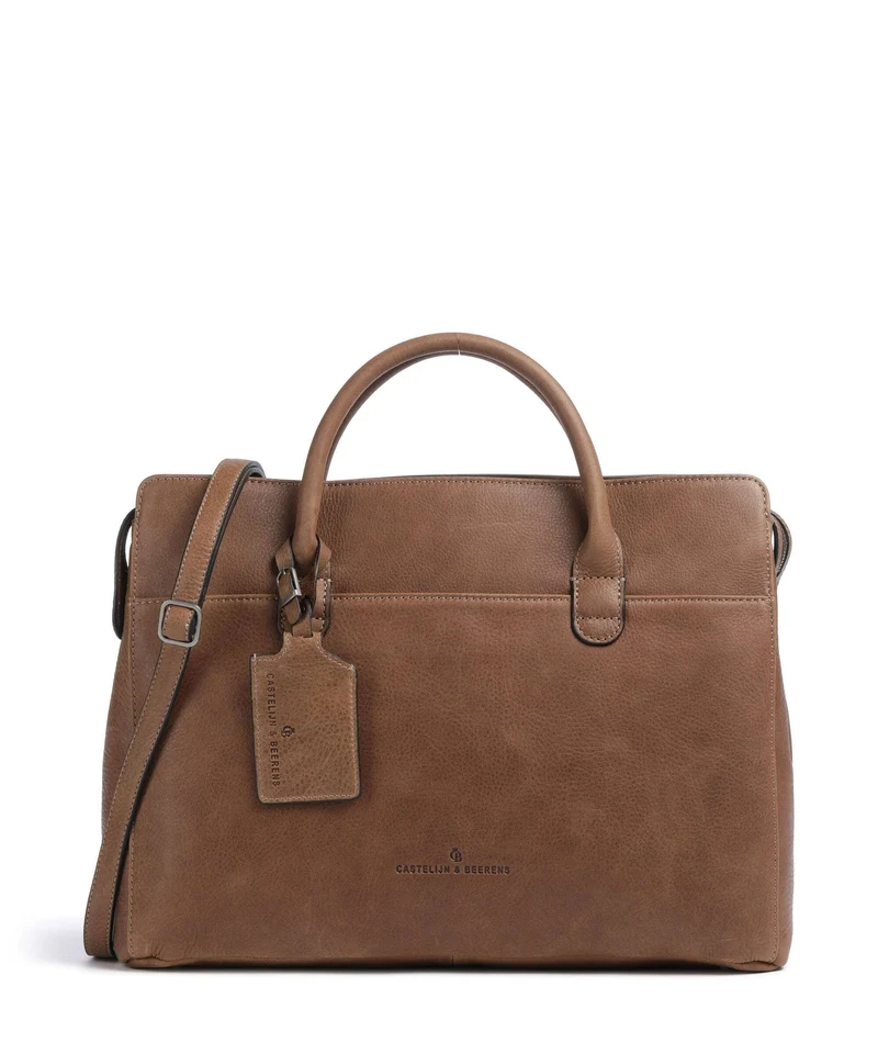 Castelijn & Beerens Carisma Borsa porta pc cognac