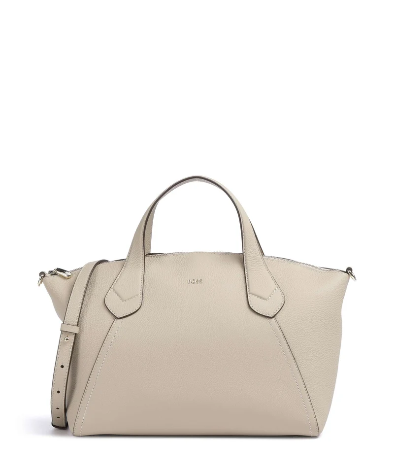 BOSS Lenah M Borsa a mano light beige