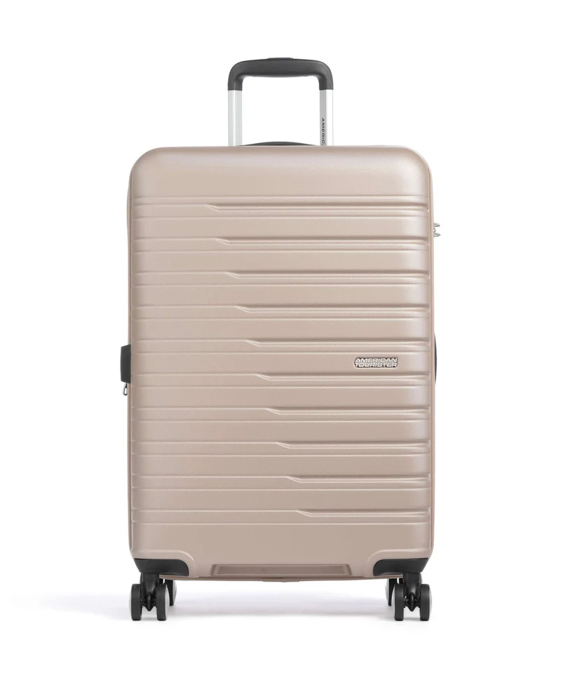 American Tourister Flashline Valigia trolley (4 ruote) ivory gold