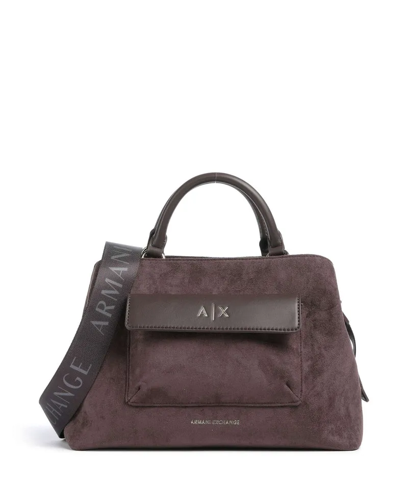 Armani Exchange Nicole M Borsa a mano dusk shade