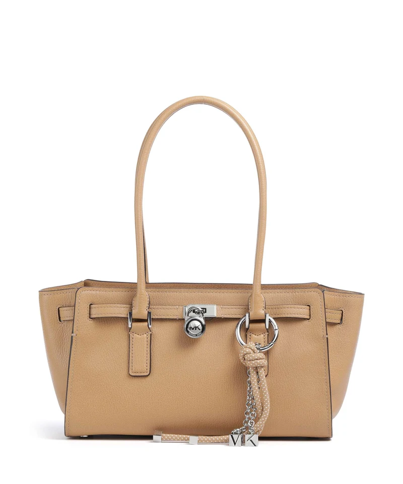 Michael Kors Hamilton Moderne Small Borsa a spalla peanut