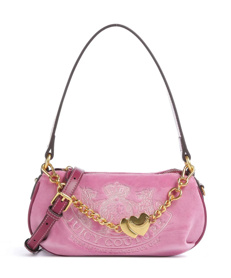 Juicy Couture Twig Narrative S Borsa a spalla super pink