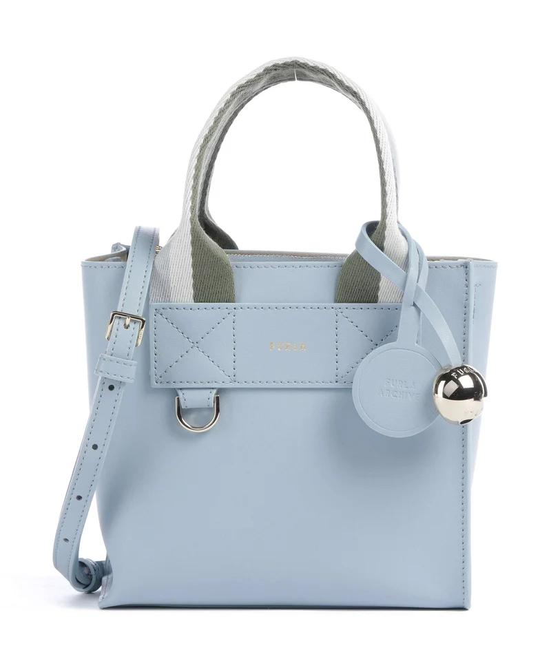 Furla Divide It Mini Borsa a mano toni carta da zucchero