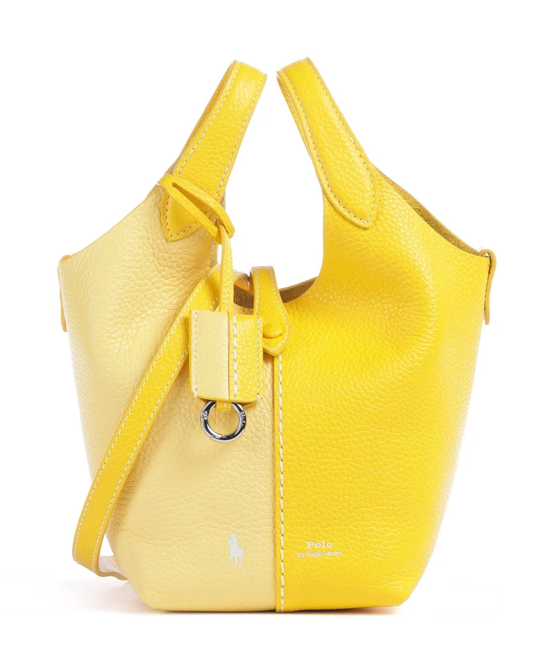 Polo Ralph Lauren Play Small Borsa a tracolla canary yellow/lemon meringe