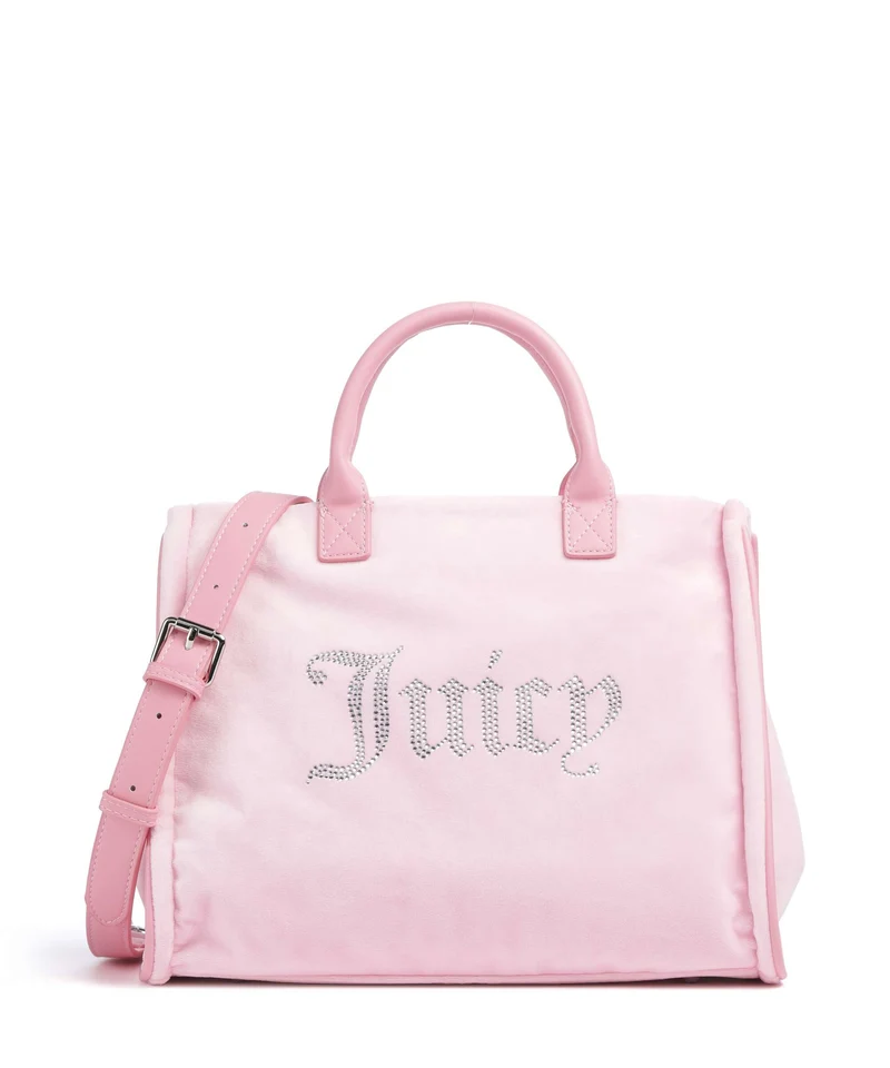 Juicy Couture Iris Velvet M Borsa a mano cherry blossom