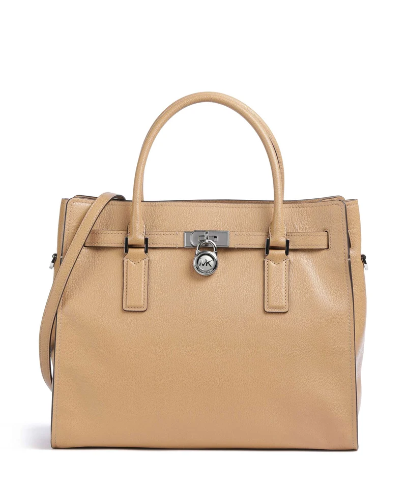 Michael Kors Hamilton Moderne Large Borsa a mano peanut