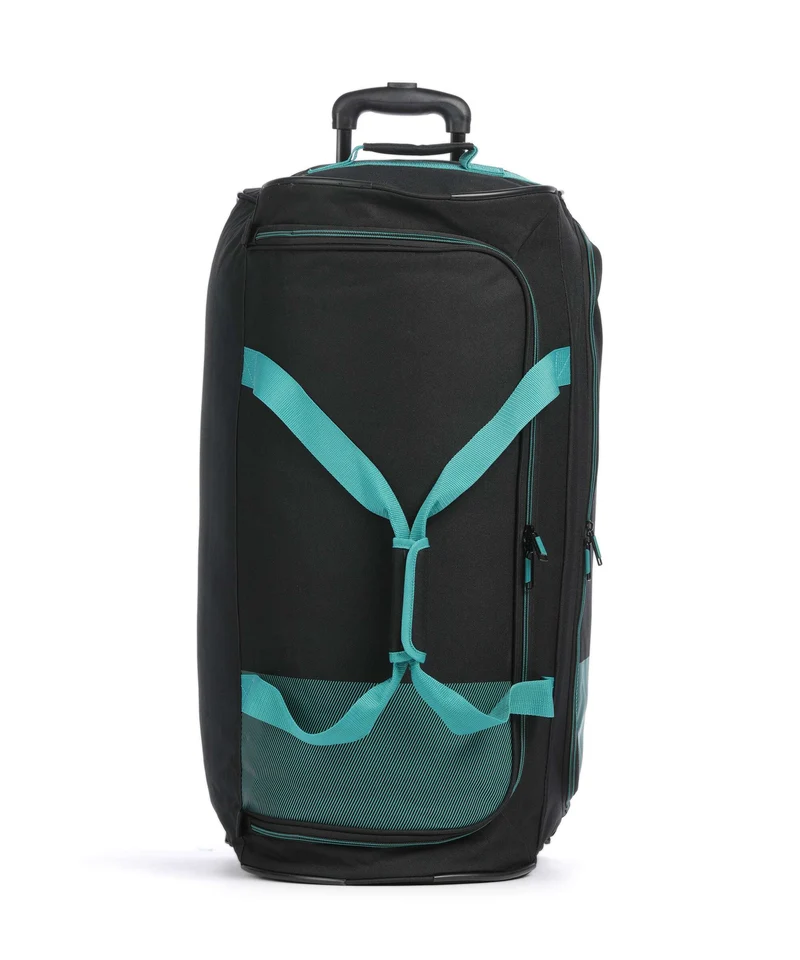 Travelite Basics Borsone trolley schwarz/petrol
