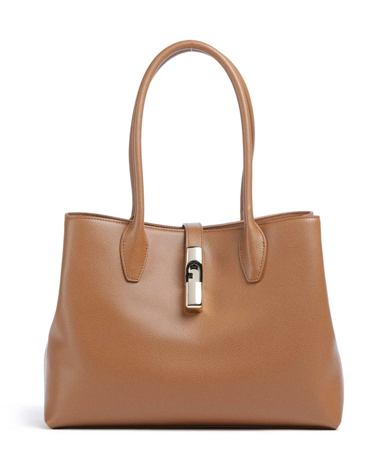 Furla Goccia M Borsa shopper tabacco