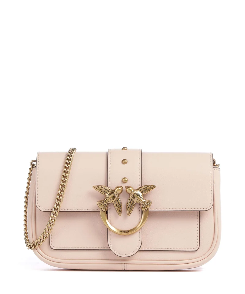 Pinko Love One Pocket Portafoglio light pink/antique gold