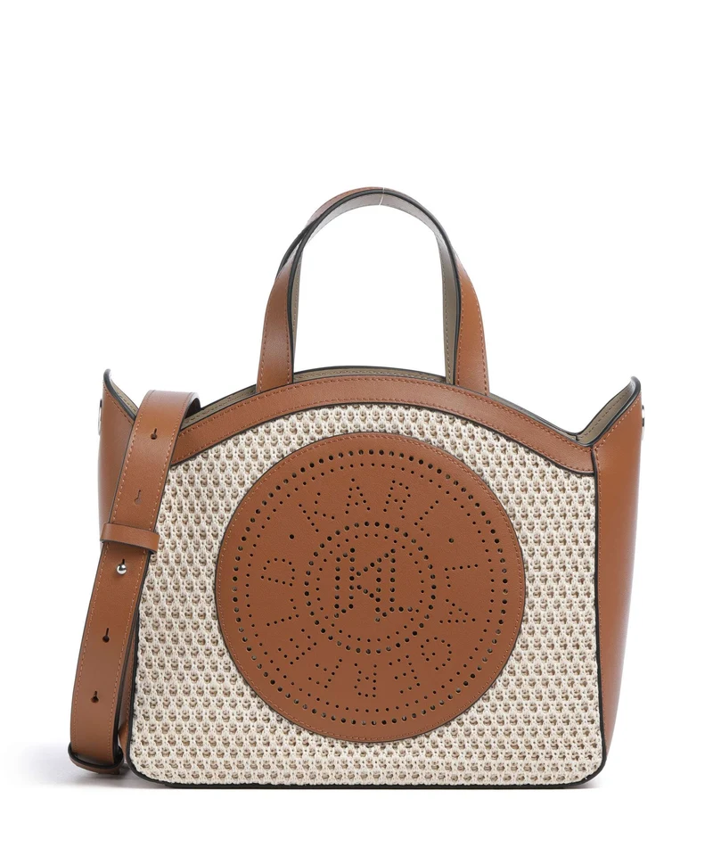 Karl Lagerfeld K/Circle Small Borsa a mano natural/tan