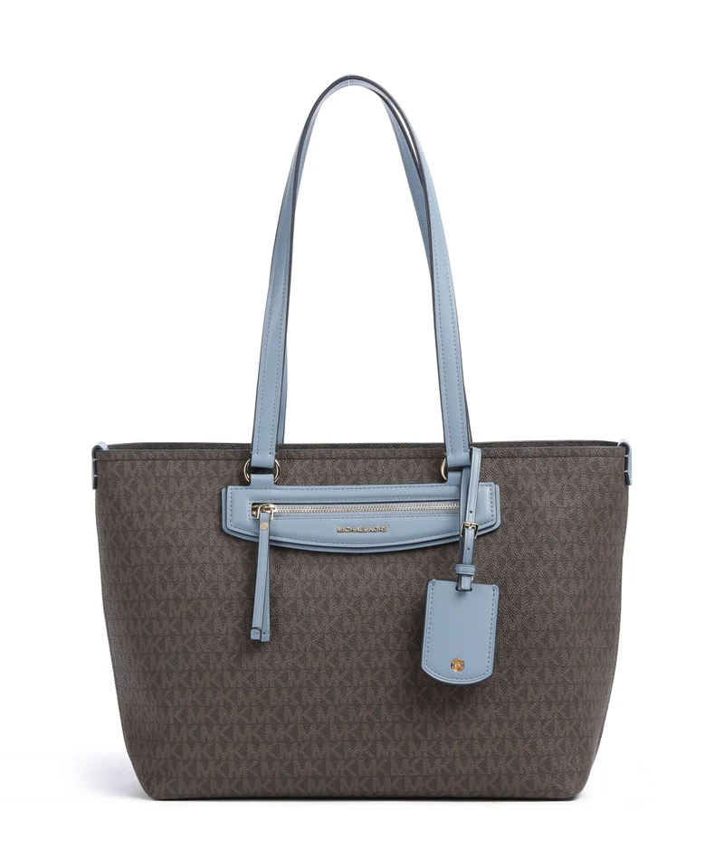 Michael Kors Jet Set Travel Medium Borsa shopper chambray